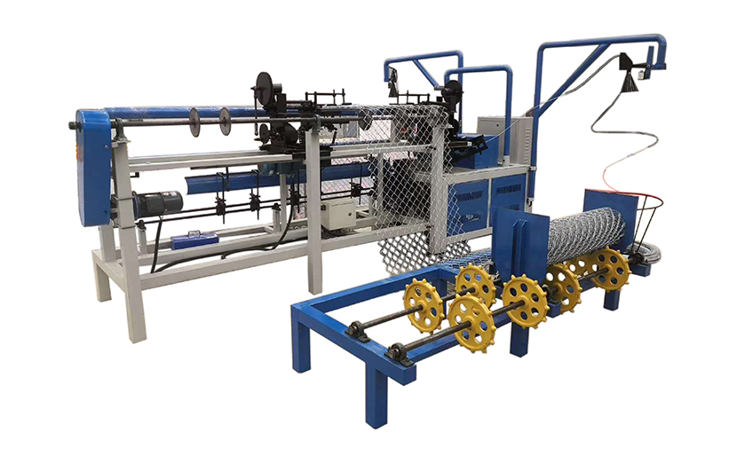 Chain Link Fence Machine